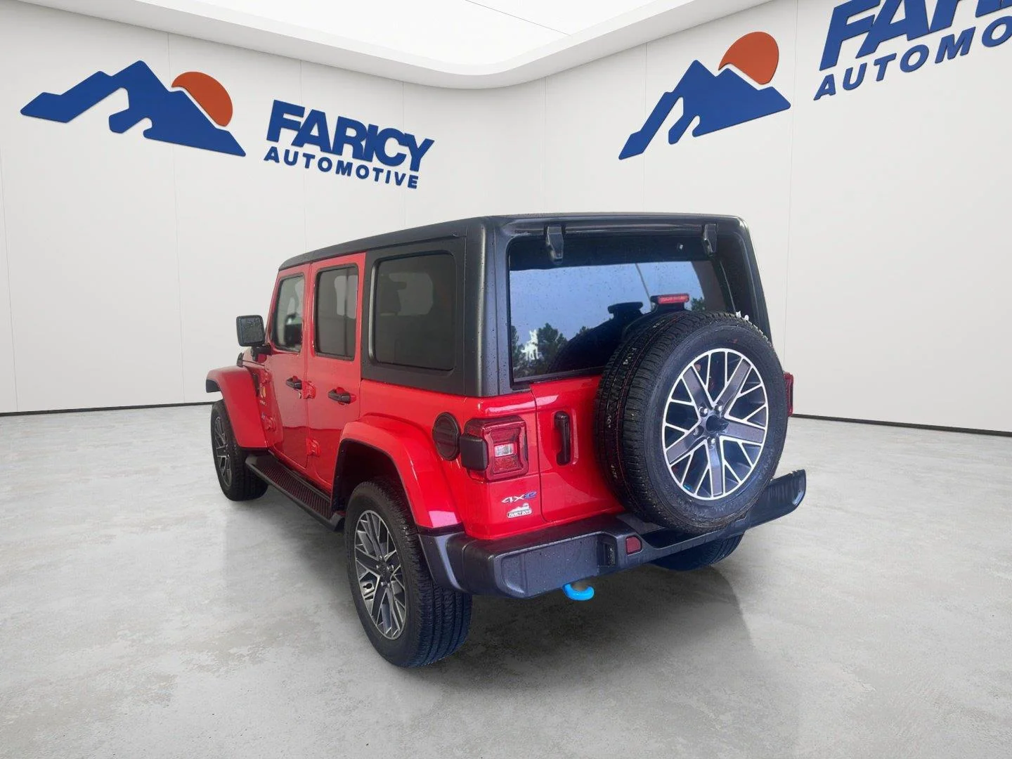 Used 2023 Firecracker Red Clearcoat Jeep Sahara image 9