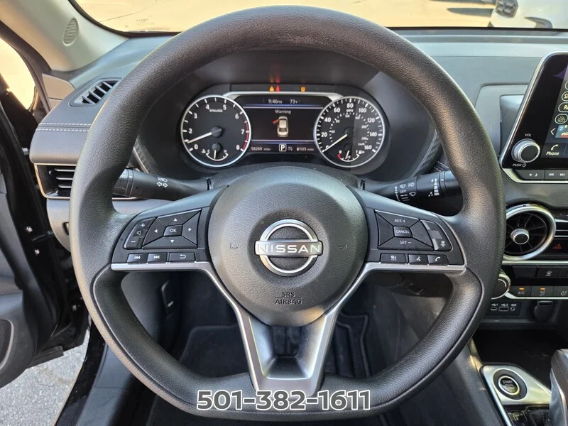 Used 2024 Super Black NISSAN SV CVT image 26