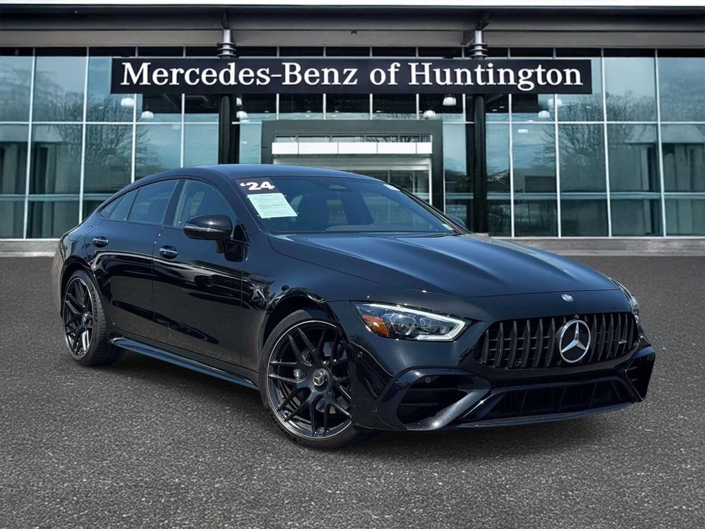 Certified Used 2024 Obsidian Black Metallic Mercedes-Benz Base image 1