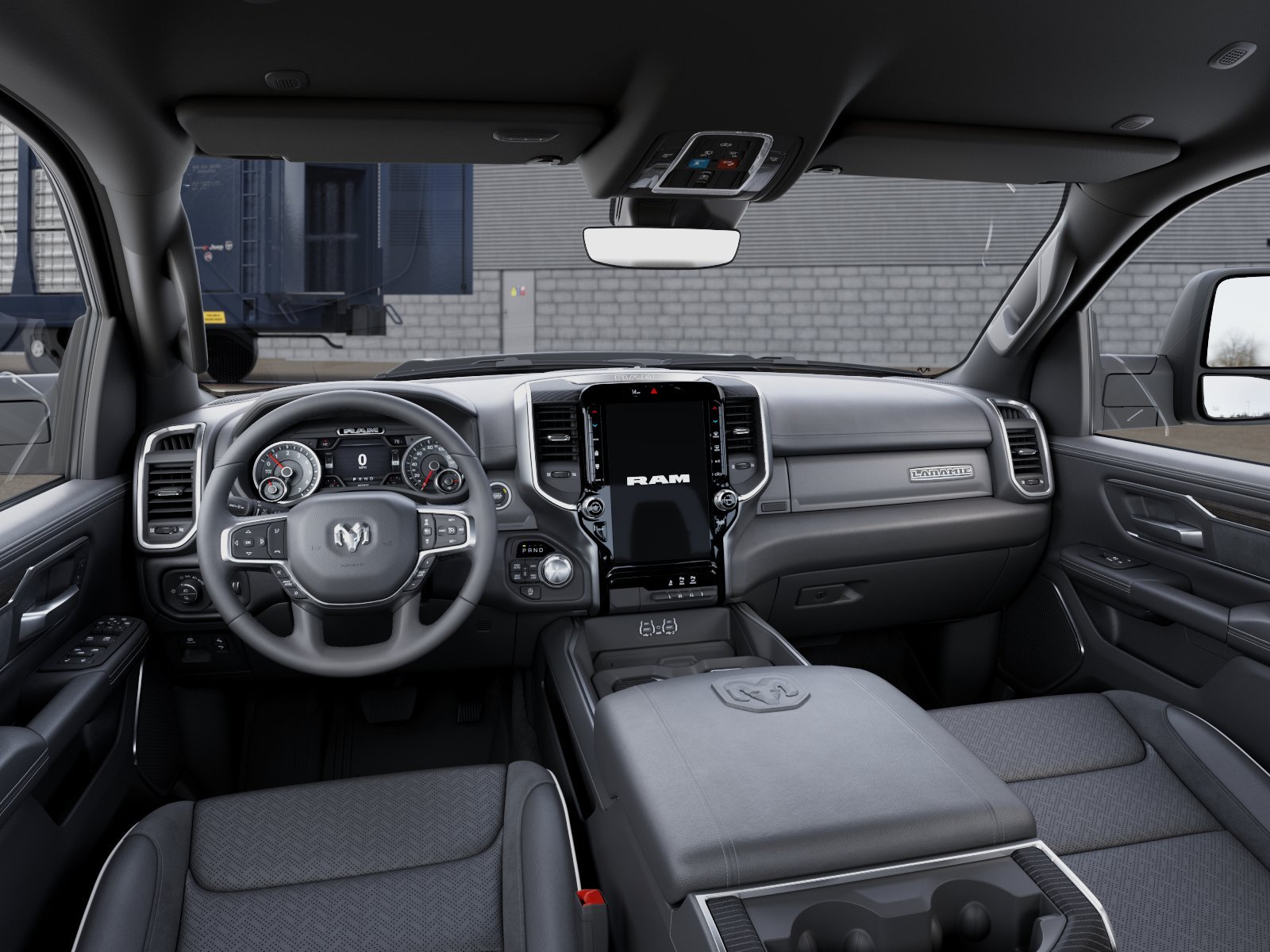 New 2026 Granite Crystal Metallic Clear-Coat Exterior Paint RAM Laramie image 28