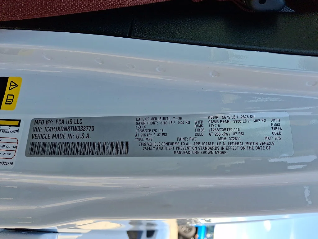 New 2026 Bright White Clearcoat Jeep America 250 image 18