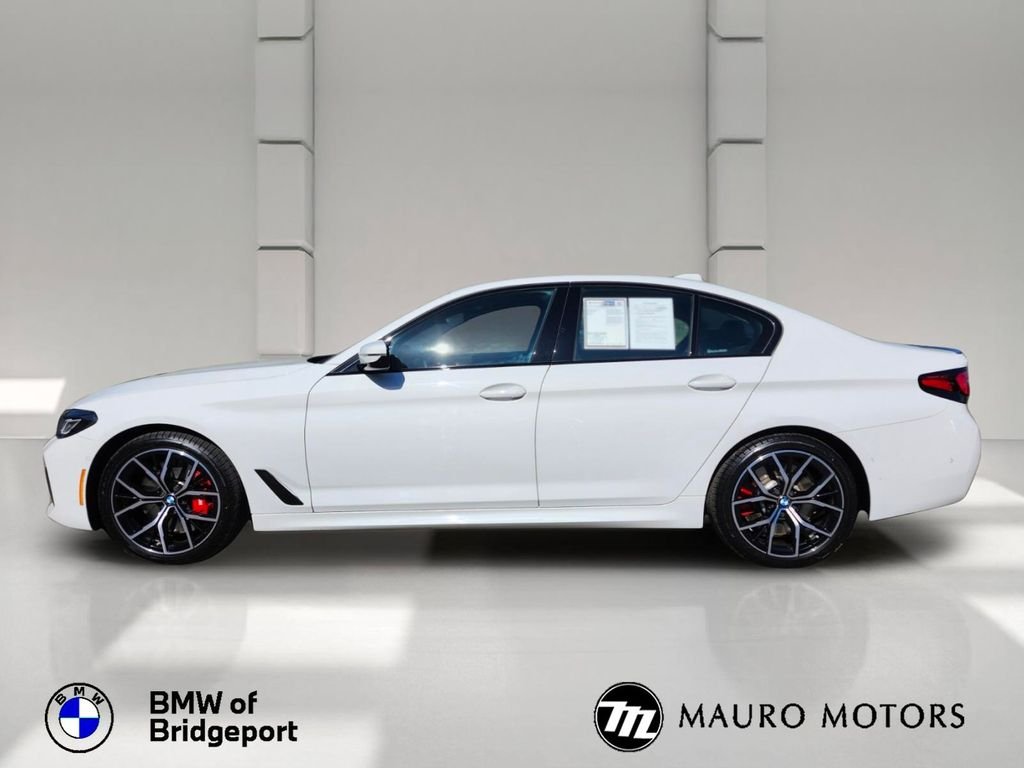 Certified Used 2023 White BMW 540i xDrive image 6