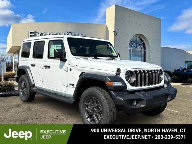 New 2026 White/off-white Jeep Sport S image 1