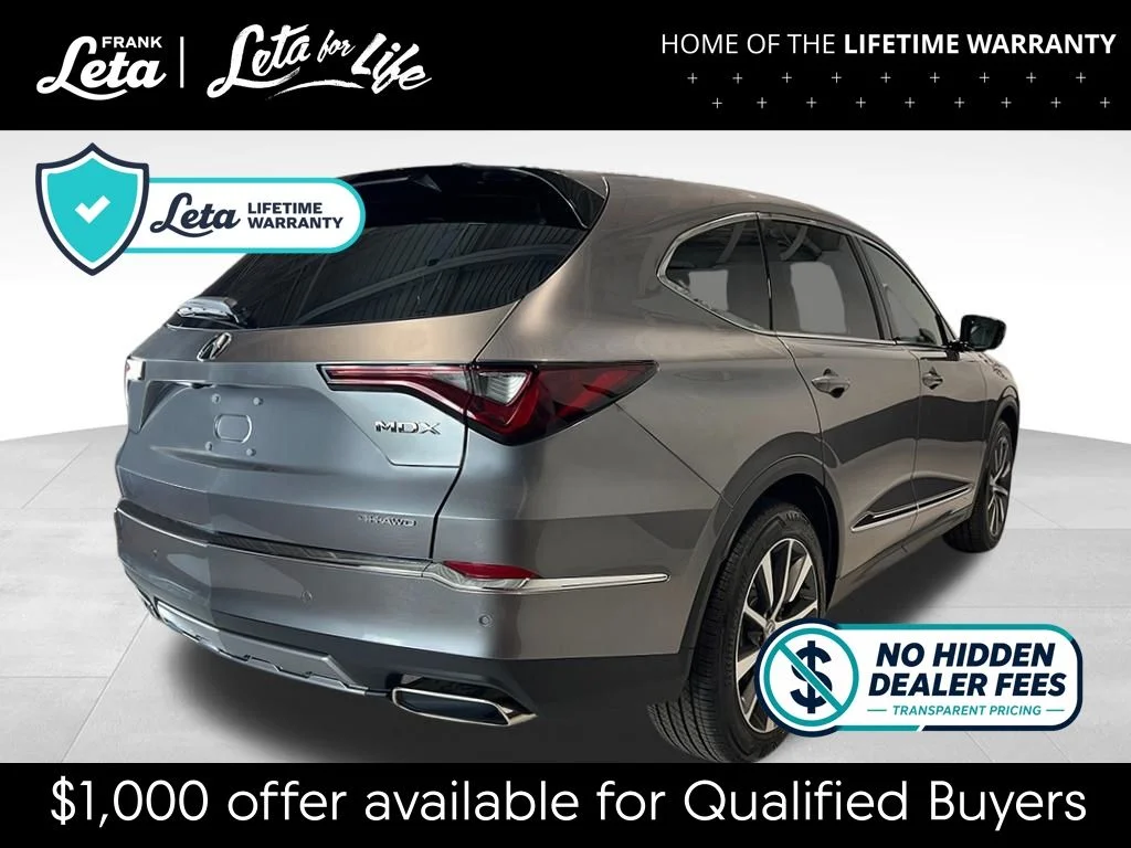 New 2026 Liquid Carbon Metallic Acura Technology Package image 7
