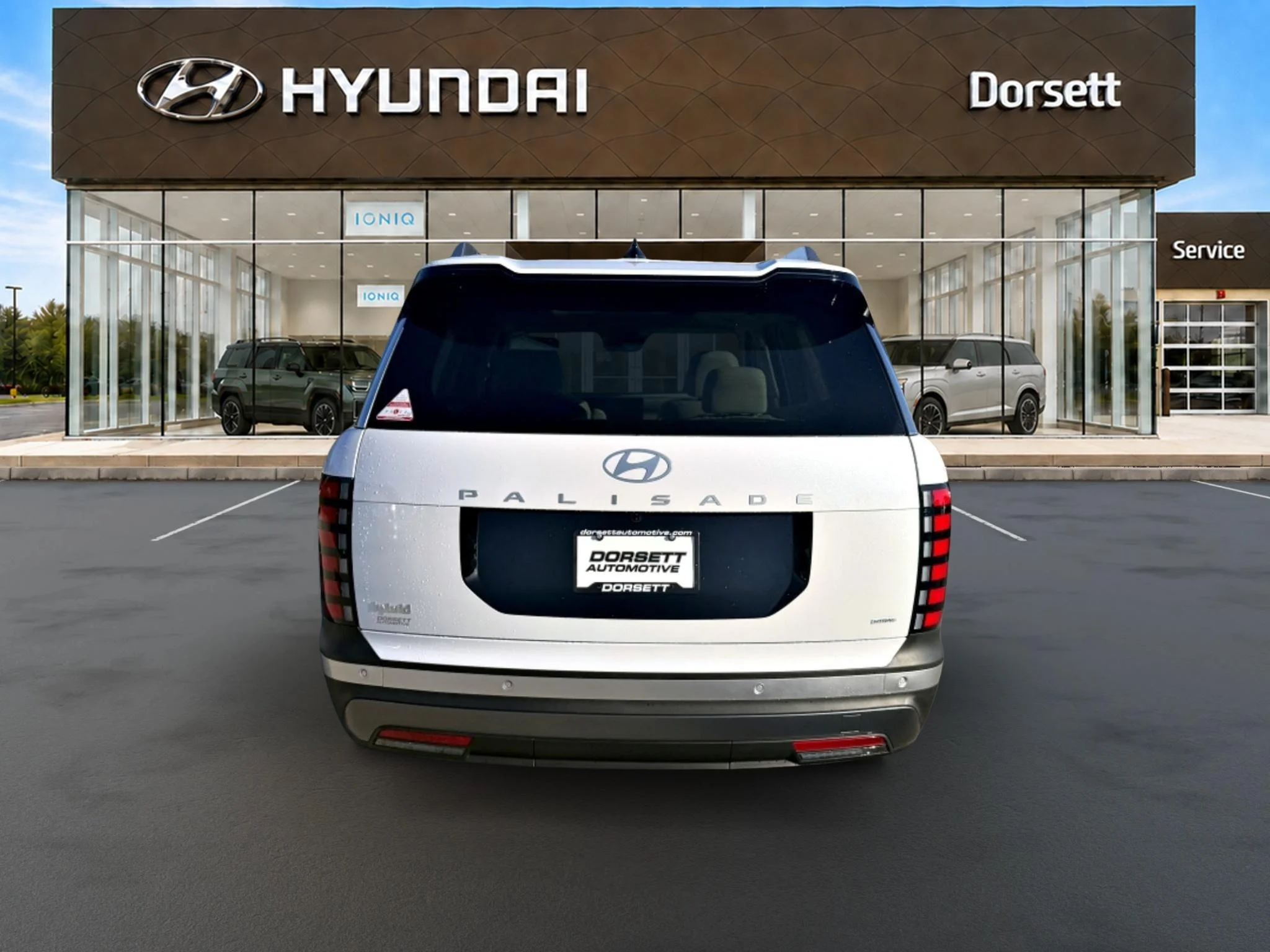 New 2026 Creamy White Pearl Hyundai SEL Premium 7P image 5
