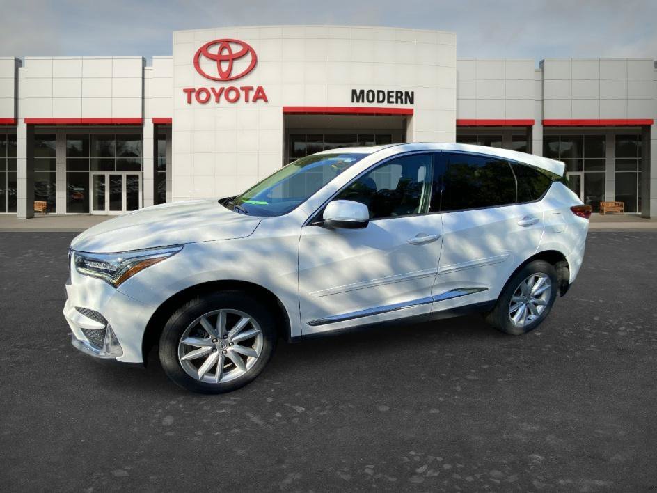 Used 2021 Platinum White Pearl Acura Base image 10