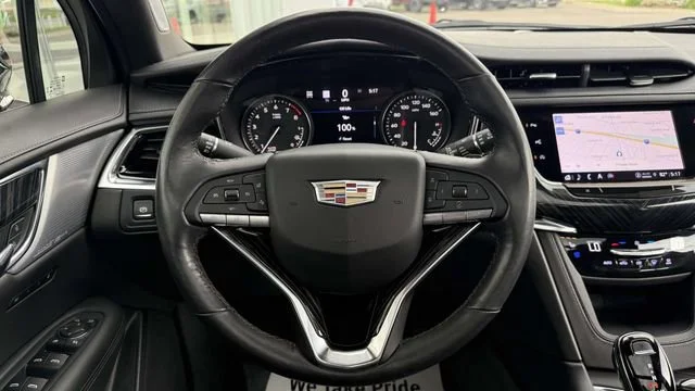 Used 2022 Stellar Black Metallic Cadillac Premium Luxury image 37
