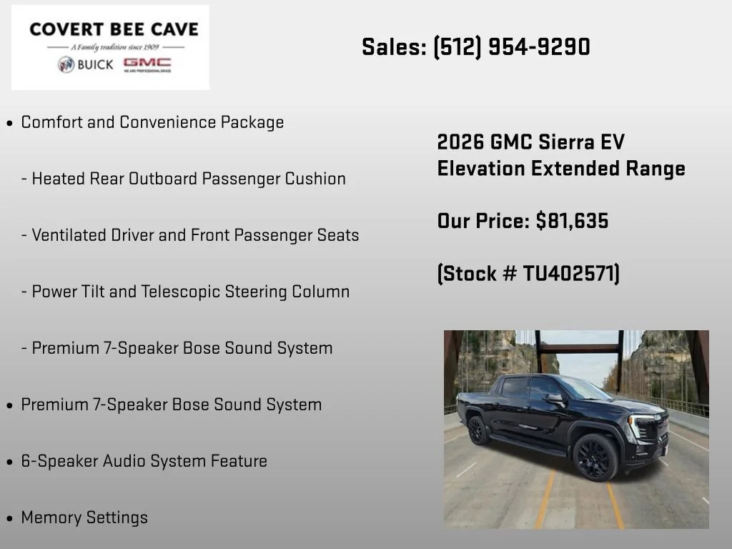 2026 GMC Sierra EV Elevation - Photo 30