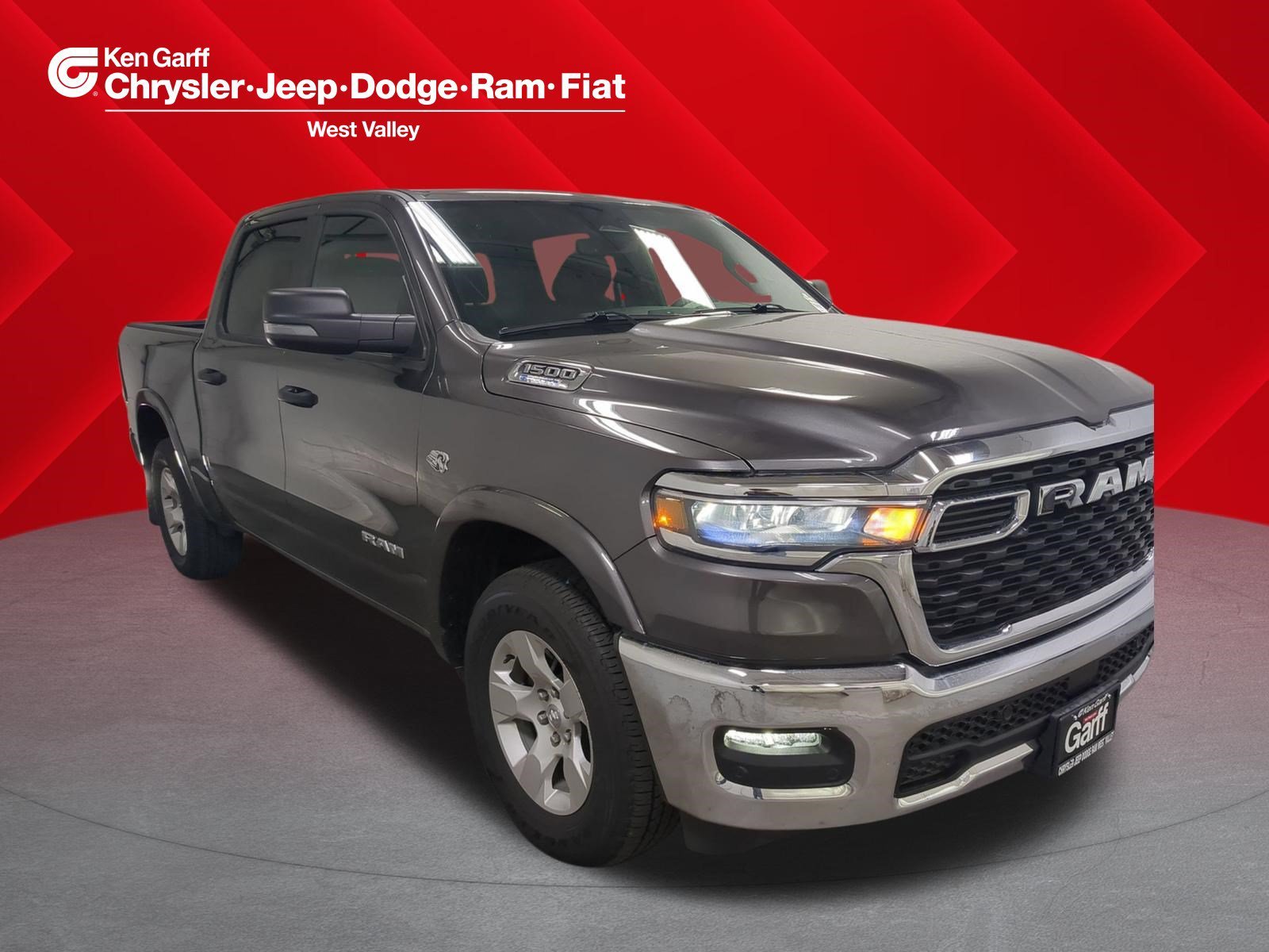New 2026 Granite Crystal Metallic Clear-Coat Exterior Paint RAM Big Horn image 1