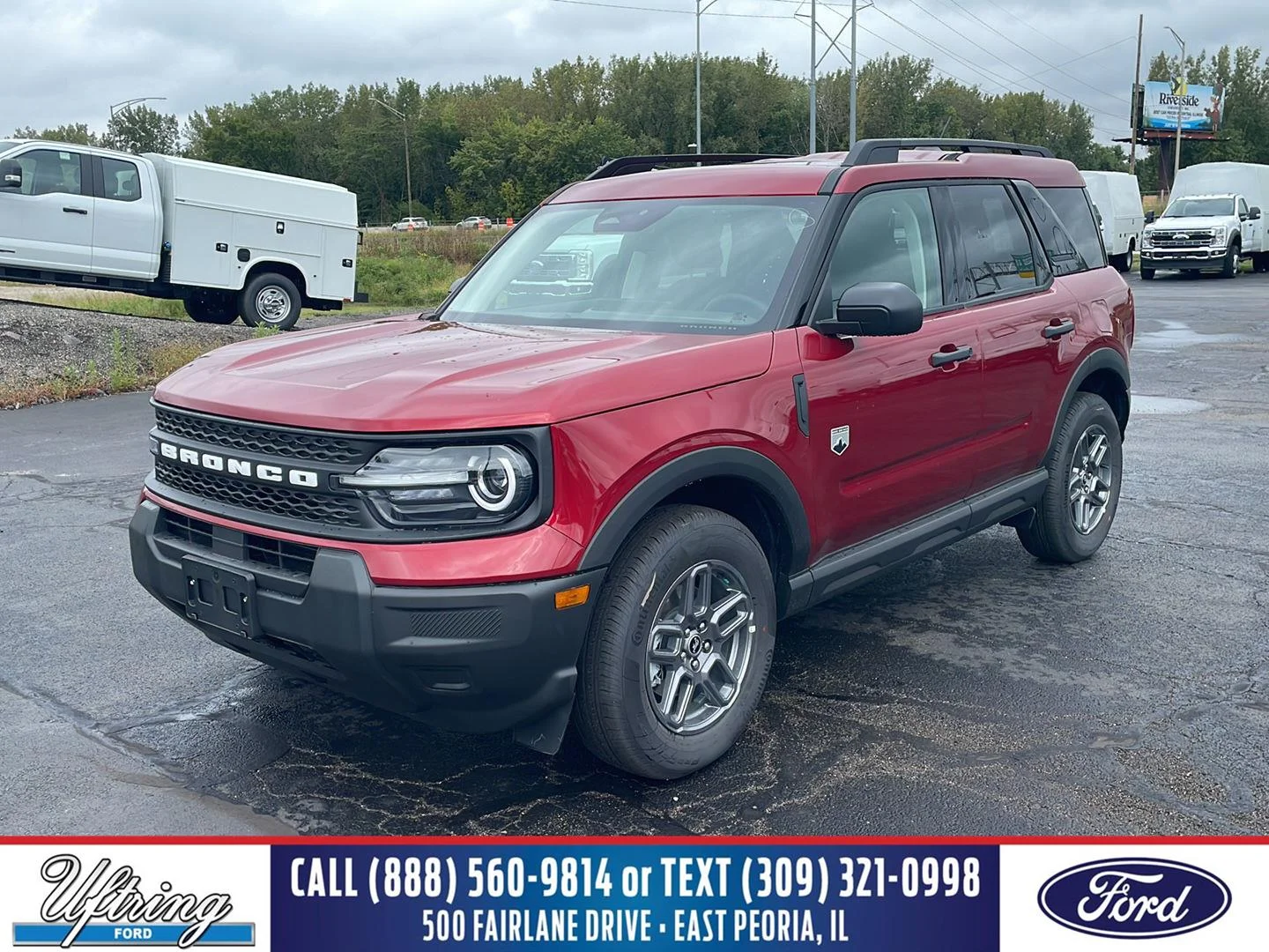 New 2026 Ruby Red Metallic Tinted Clearcoat Ford Big Bend image 1