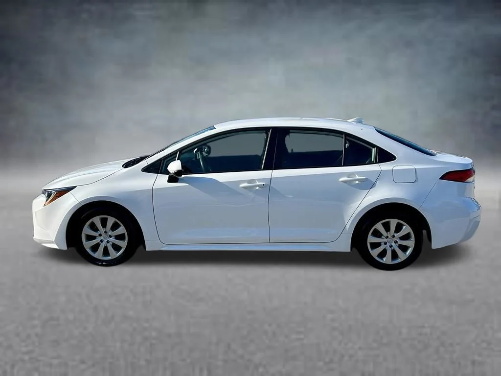 Used 2024 White Toyota LE image 9