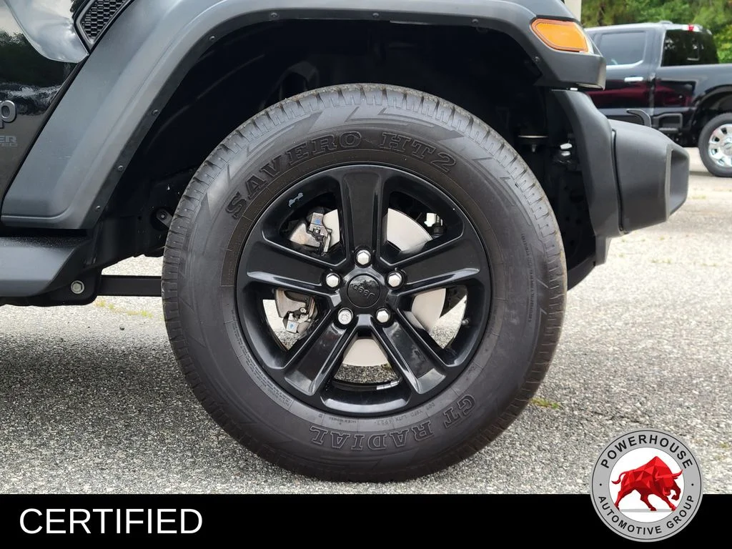 Used 2020 Black Jeep Unlimited Sport Altitude image 11