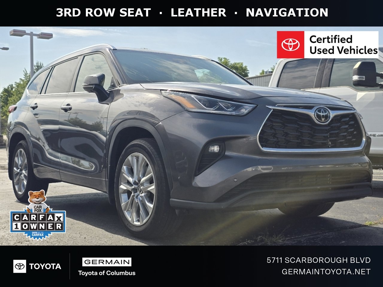 Certified Used 2024 Gray Toyota Limited image 1