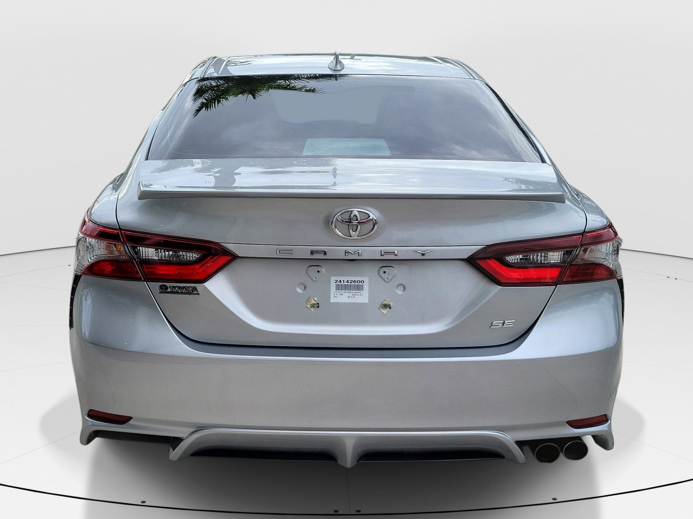 Used 2024 Celestial Silver Metallic Toyota SE image 6
