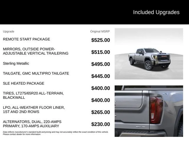 New 2026 Sterling Metallic GMC SLE image 11