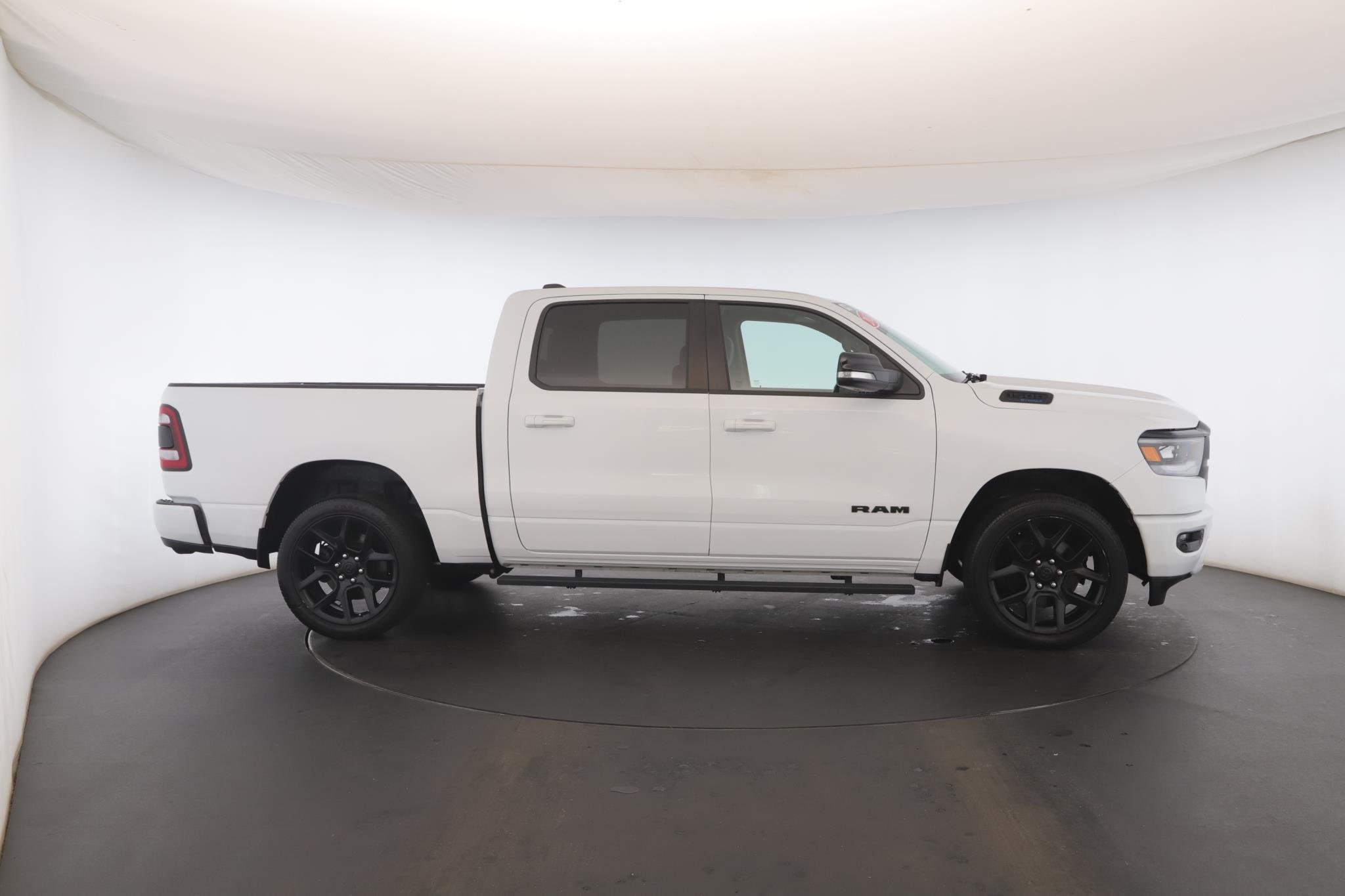 Used 2021 Bright White Clearcoat Ram Big Horn 4x4 Crew Cab 5