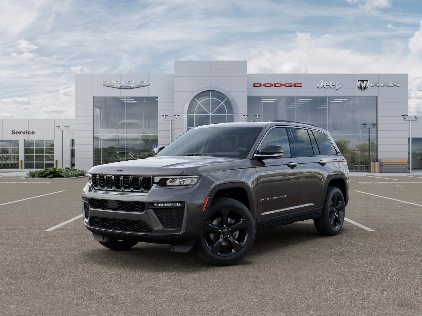 New 2026 Baltic Gray Metallic Clear-Coat Exterior Paint Jeep Limited image 24