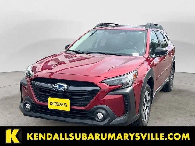 Certified Used 2025 Crimson Red Pearl Subaru Premium image 1