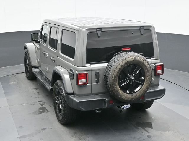 Used 2021 Gray Jeep Unlimited Sahara Altitude image 10