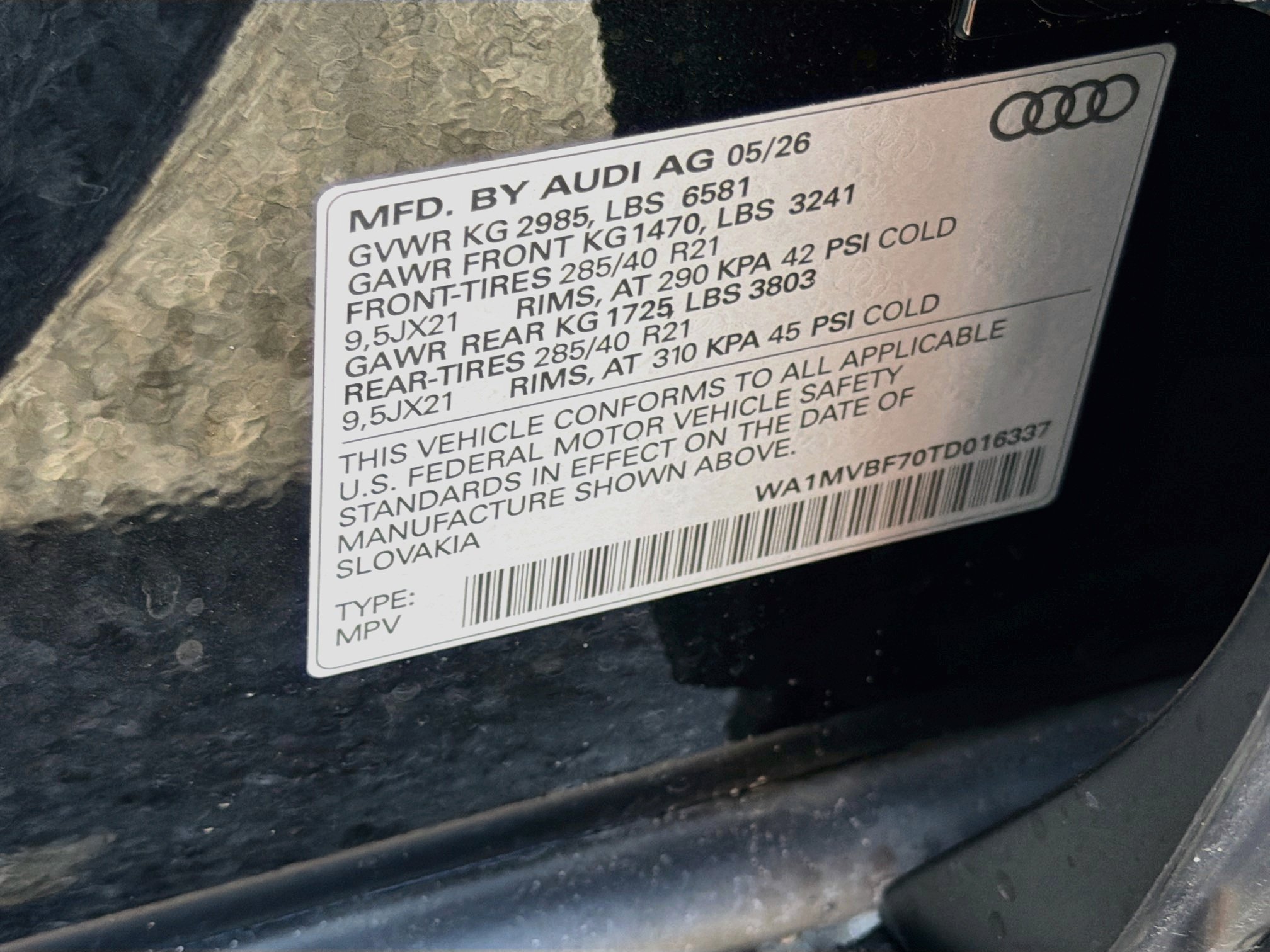 New 2026 Mythos Black Metallic Audi S line Premium Plus image 41