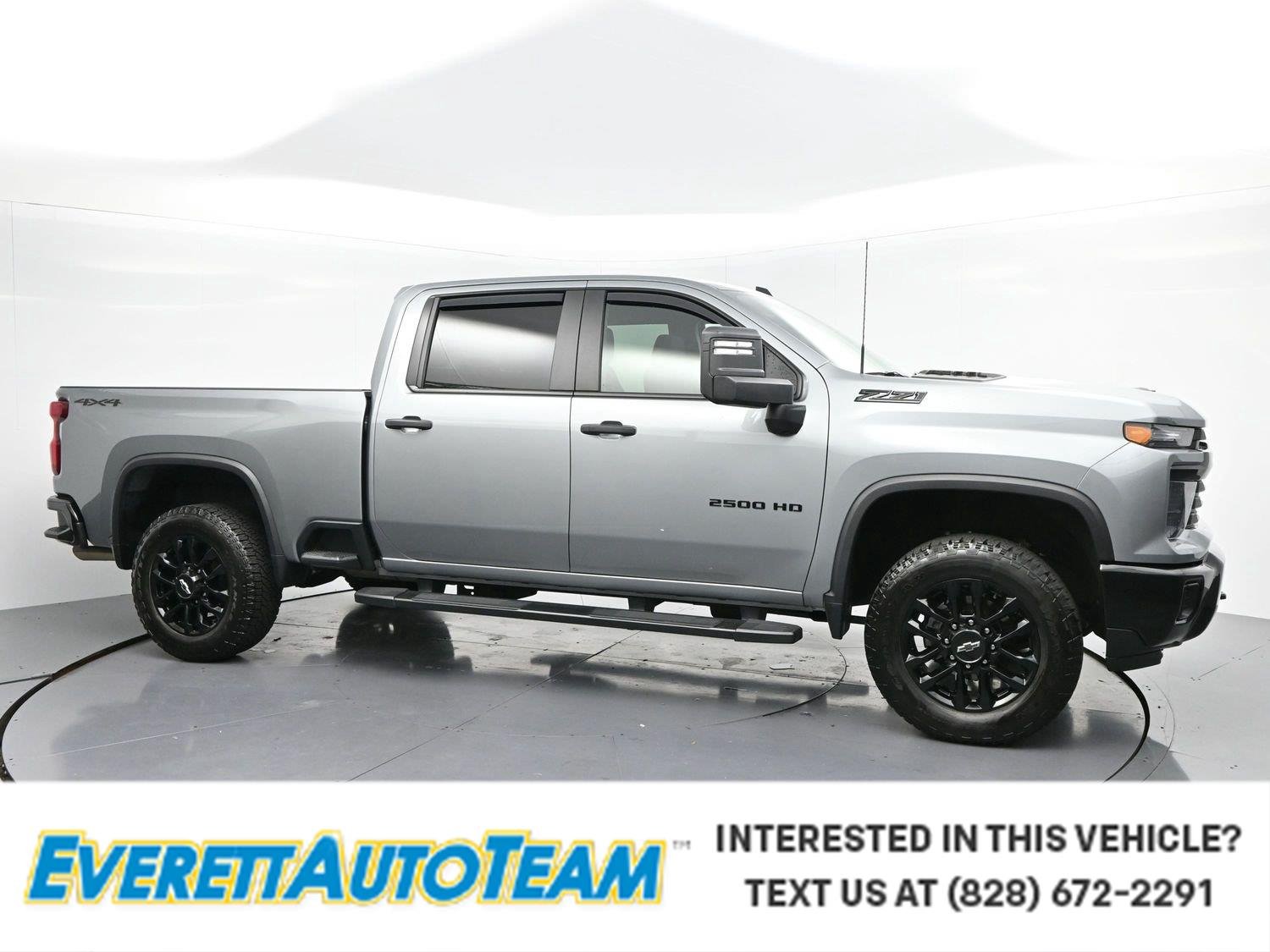 Used 2025 Sterling Gray Metallic Chevrolet Custom image 1