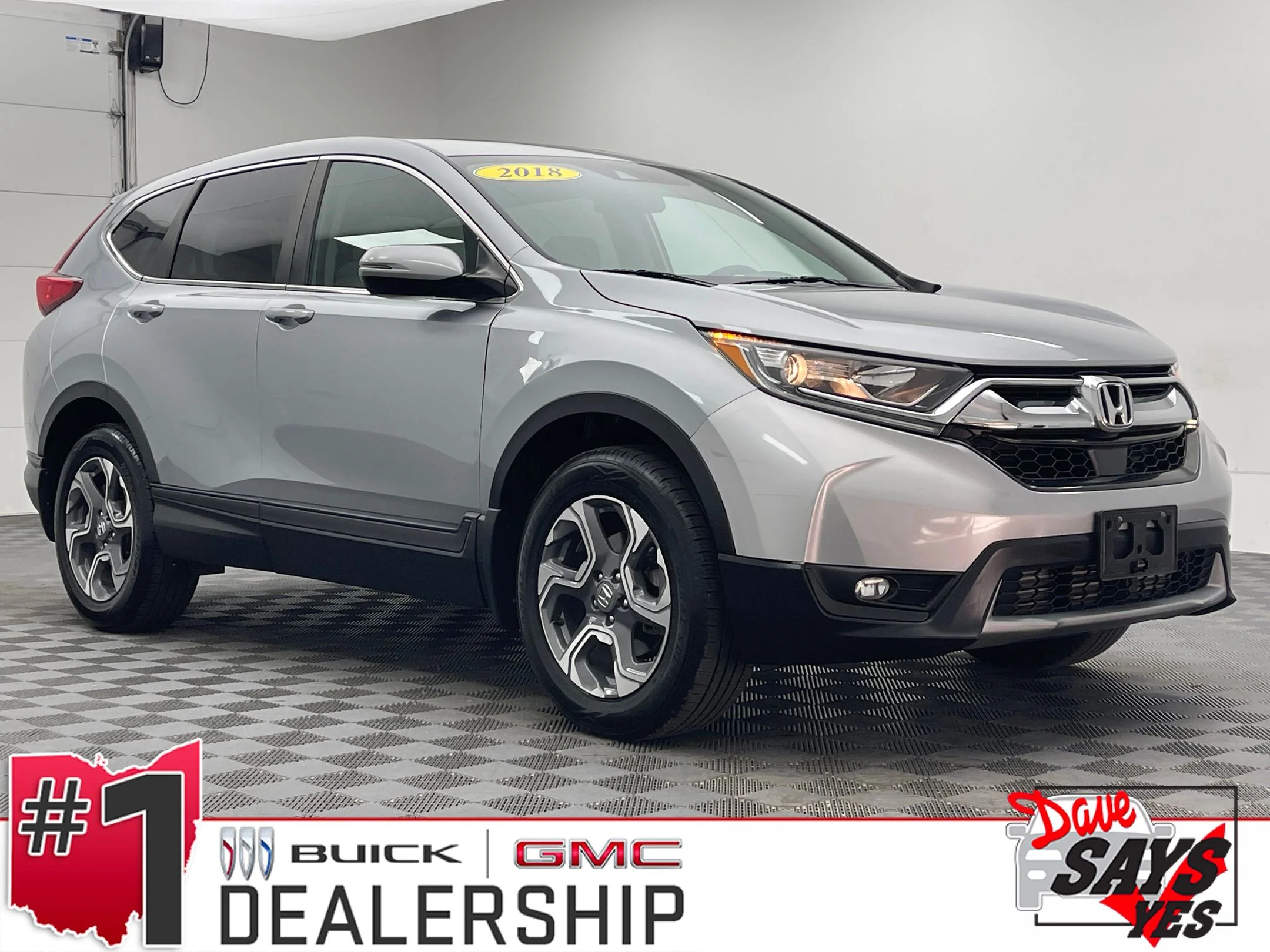 Used 2018 Silver Honda EX image 1