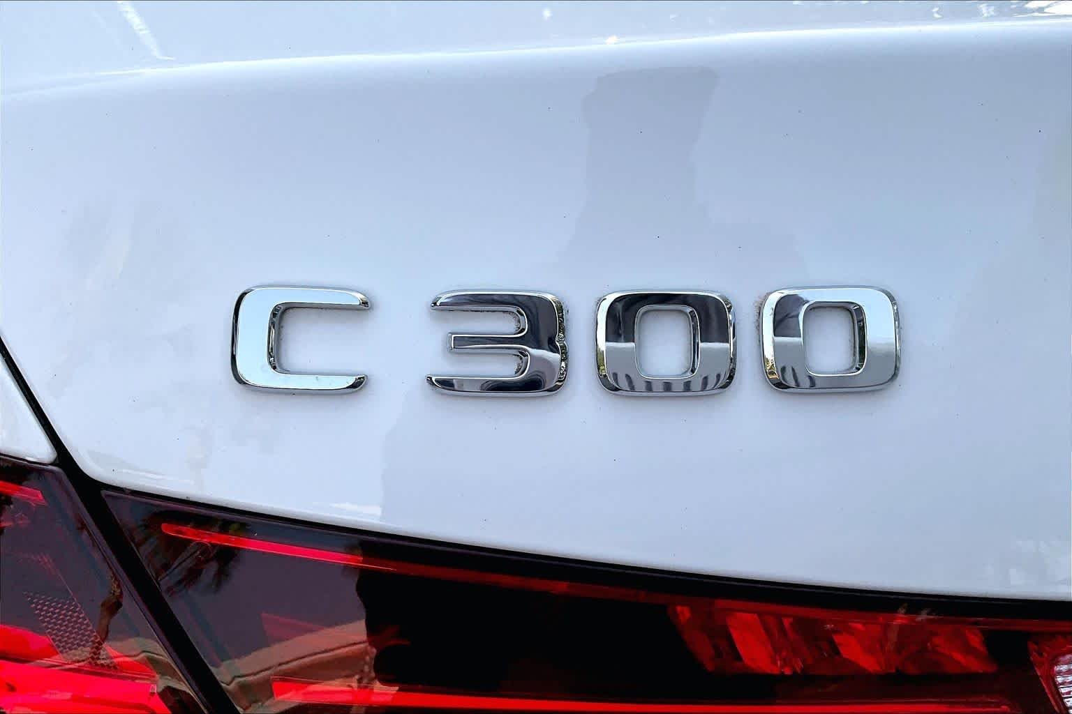 Certified Used 2022 Polar White Mercedes-Benz C 300 image 10