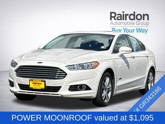 Used 2016 Ford Fusion Energi Titanium with VIN 3FA6P0SU7GR343166 for sale in Monroe, WA