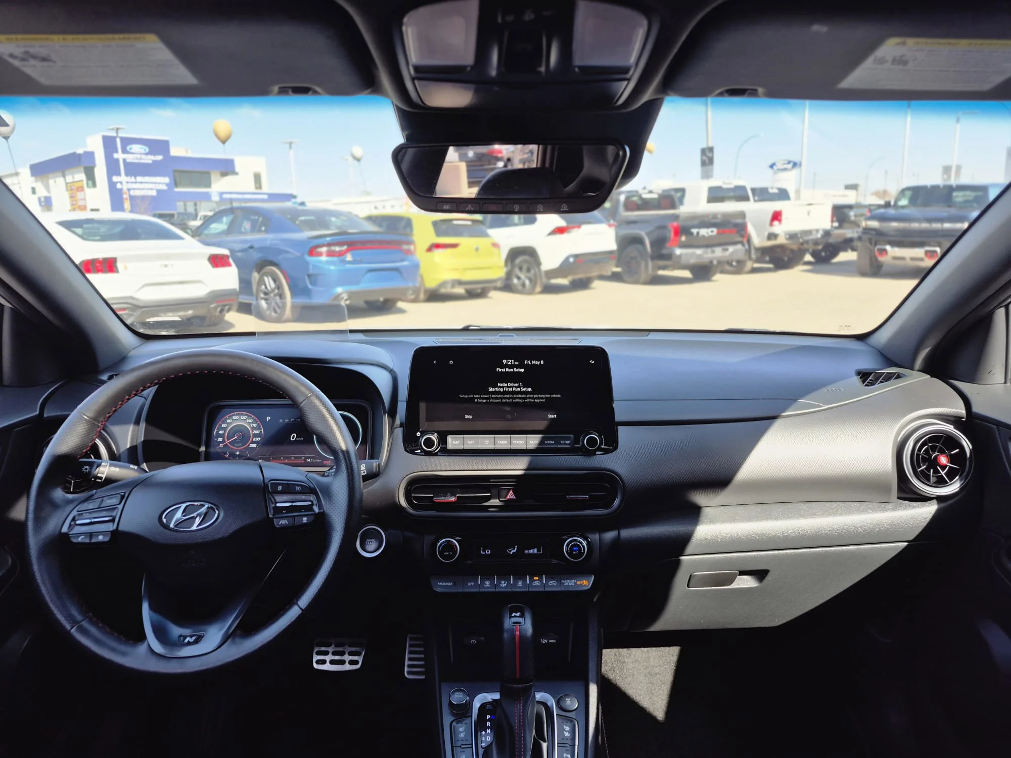 Certified Used 2023 Cyber Grey Hyundai N-Line Ultimate AWD*Adapt Cruise | Remote Start | Nav | HUD | Cooled Leather | Sunroof | Htd Wheel image 8