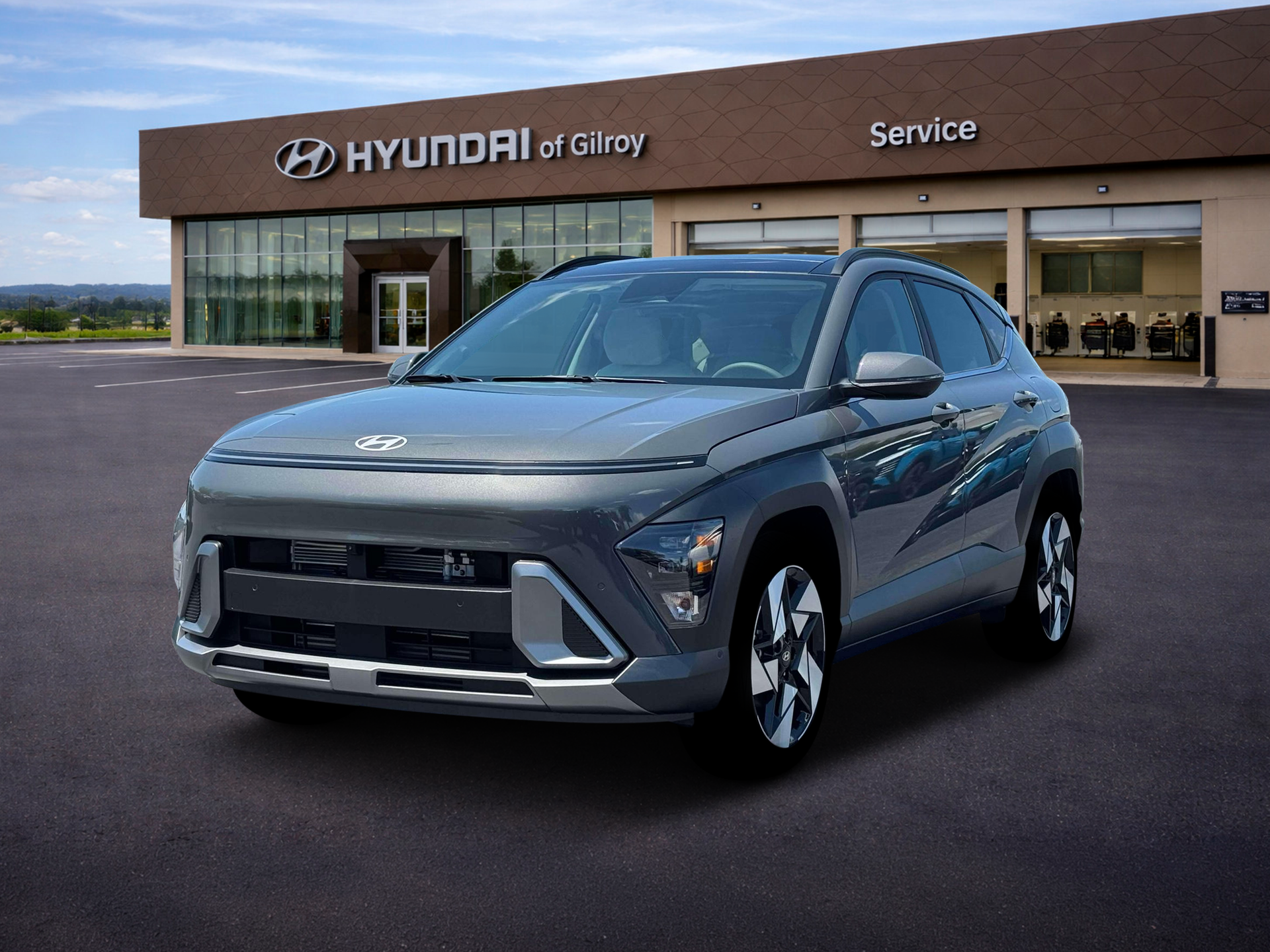 New 2026 Gray Hyundai Limited FWD image 1