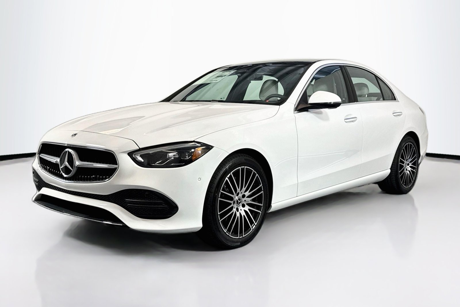 New 2026 Polar White Mercedes-Benz C 300 image 1