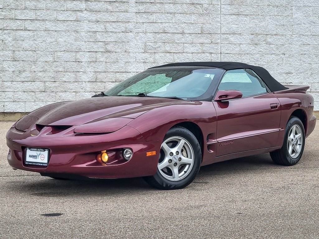 Used 2002 Maple Red Metallic Pontiac Firebird image 2