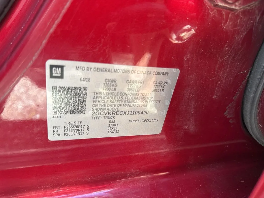 Used 2018 Red Chevrolet LT image 10