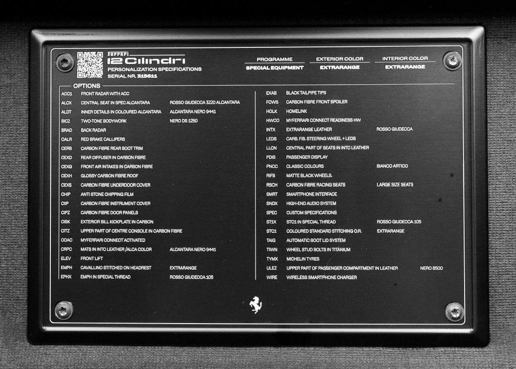 Certified Used 2025 Bianco Artico Ferrari Base image 38