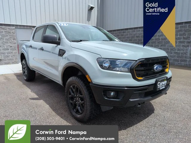Certified Used 2022 Green Ford XLT image 1