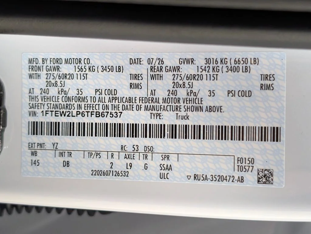 New 2026 Oxford White Ford STX® image 25