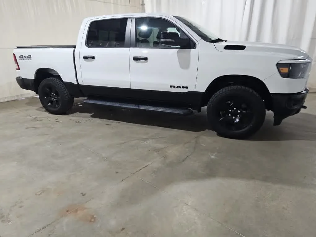 Used 2023 Bright White Clearcoat Ram Big Horn image 6