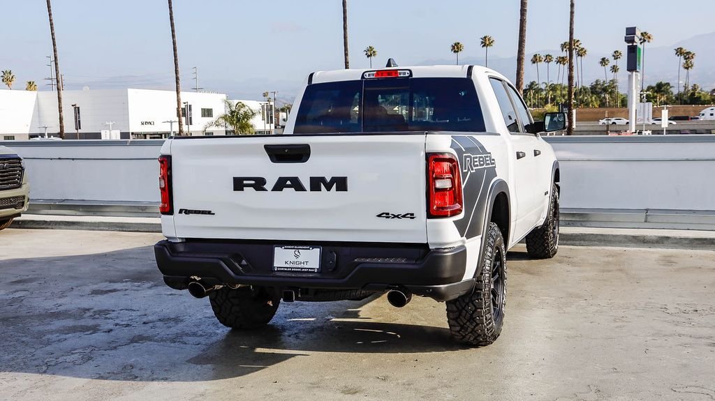 New 2026 Bright White Clearcoat Ram Rebel image 9