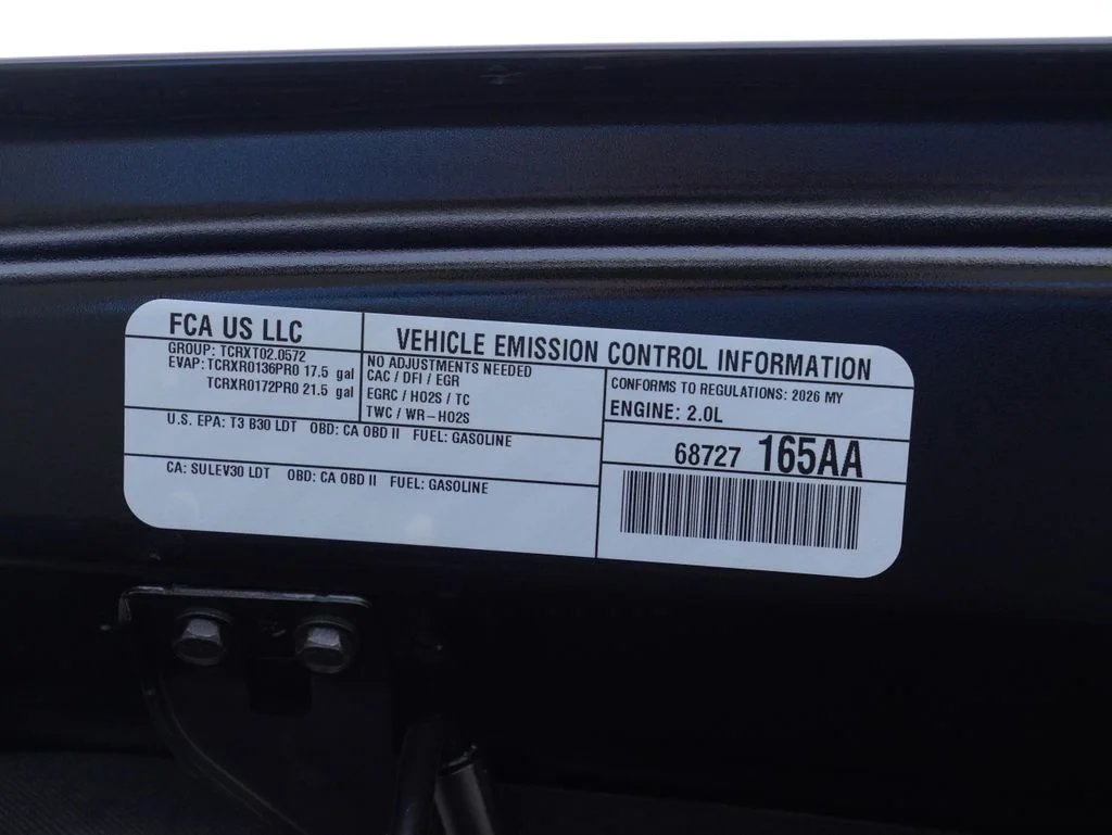 New 2026 Black Clear-Coat Exterior Paint Jeep Sport S image 32
