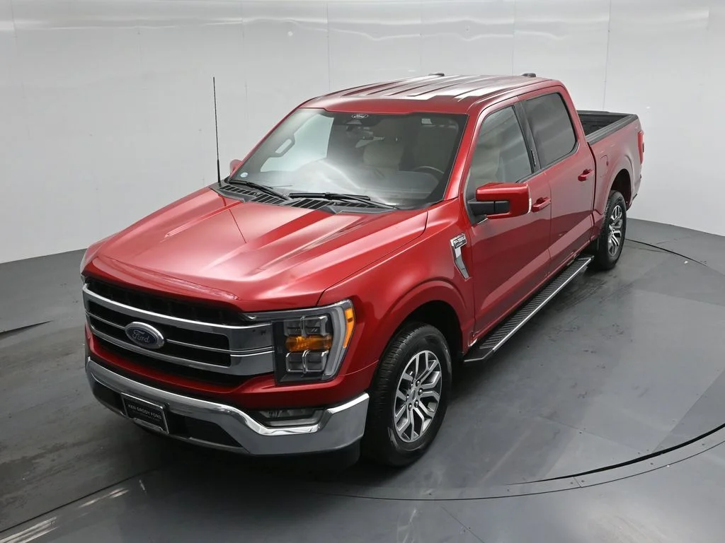 Certified Used 2022 Red Ford Lariat image 37