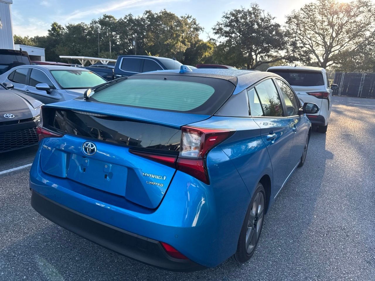Used 2021 Blue Toyota Limited image 6