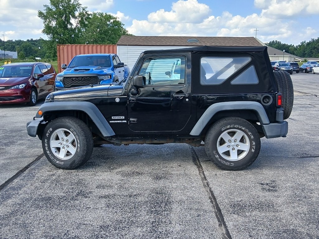 Used 2015 Jeep Wrangler Sport with VIN 1C4AJWAG3FL755277 for sale in Monticello, IN