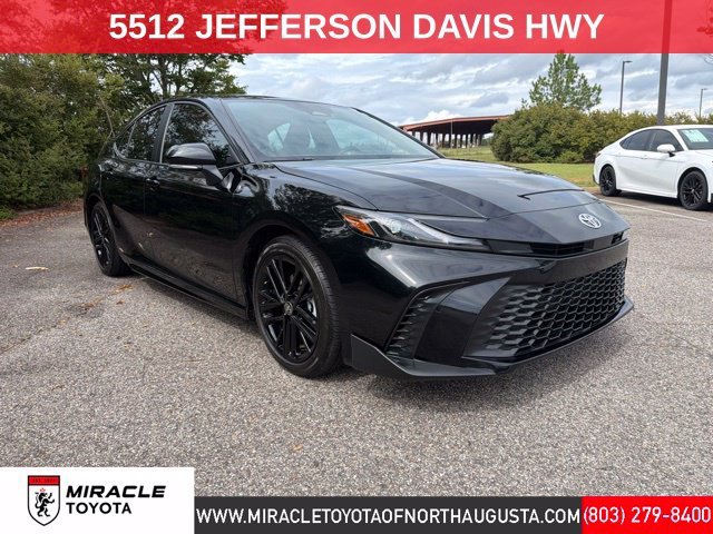 Used 2025 Black Toyota SE image 1