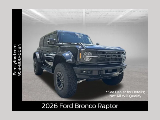 New 2026 Black Ford Raptor image 1