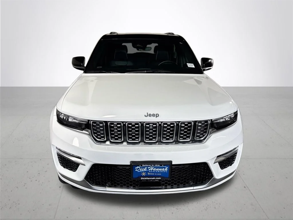 Used 2022 White Jeep Summit Reserve 4xe image 3