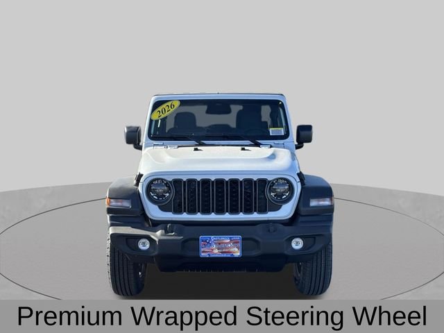 New 2026 Bright White Clear-Coat Exterior Paint Jeep Sport S image 10