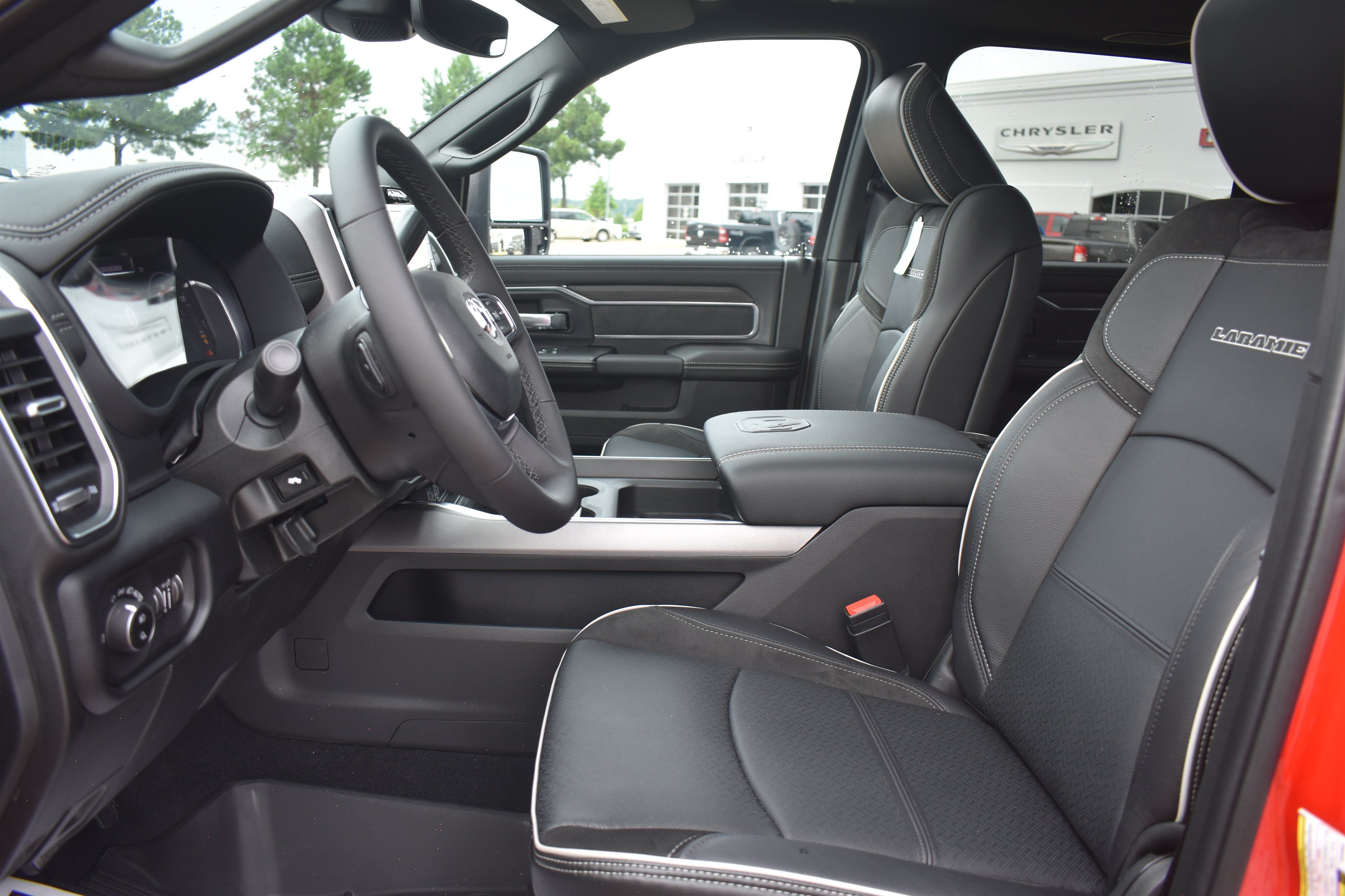 New 2026 Flame Red Clear-Coat Exterior Paint RAM Laramie image 18