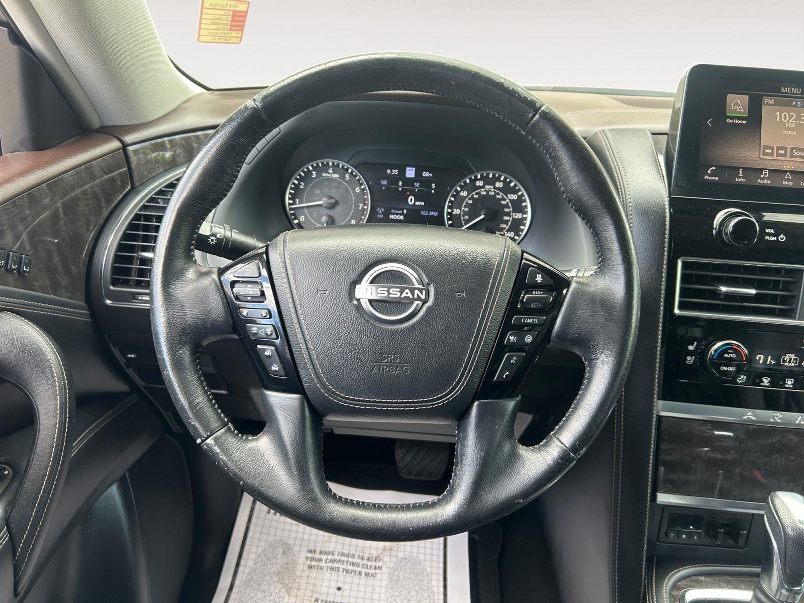 Used 2023 Aspen White Tricoat Nissan Platinum image 12
