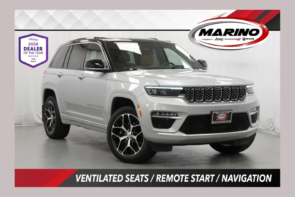 Used 2025 Silver Jeep Summit Reserve image 1