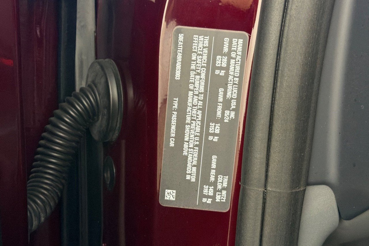 Used 2024 Zenith Red Metallic Lucid Touring image 25